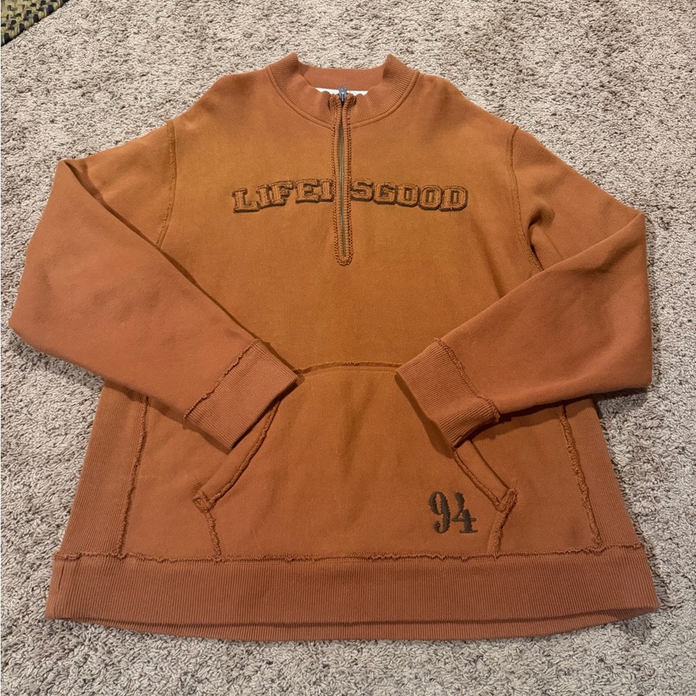 Men’s “Life Is Good” Quarter Zip